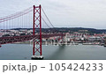 The 25 April Bridge, also known as Ponte 25 de Abril in Portuguese, is a suspension bridge that spans the Tagus River in Lisbon 105424233
