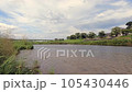 Summer Tonda River flowing through Gassantoda Castle 105430446