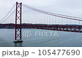The 25 April Bridge, also known as Ponte 25 de Abril in Portuguese, is a suspension bridge that spans the Tagus River in Lisbon 105477690