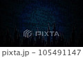 Cyber Security Concept. Binary data effect background with cyber security text. 105491147