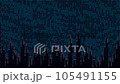 Cyber Security Concept. Binary data effect background with cyber security text. 105491155