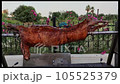 Lamb on a spi, Crispy skin 105525379