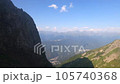 Mountain landscape at the top. Caucasian ridges on a sunny day in summer.  105740368