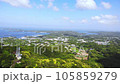 壱岐島の岳ノ辻展望台からの空撮映像 105859279