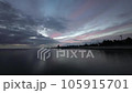 [Timelapse] Movement of clouds in the early morning sky behind Misaki Park, Osaka Prefecture 105915701