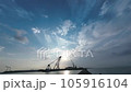 [Time Lapse] Movement of clouds in the sky after sunrise on Harima Artificial Island, Hyogo Prefecture 105916104