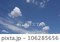 きれいな空,美しい青空と雲, 雲の動き, 風の流れ, 快晴, 動画, 背景, 素材,  106285656