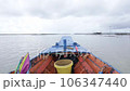 Front View from Local Traditional Boat in Trat, Thailand 106347440