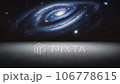 Galaxy stage background material generative AI 106778615