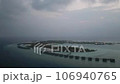 Time-lapse video of sunrise over Maldives resort captured by drone 106940765