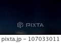 Time lapse starry sky North Star 107033011