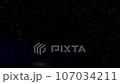 Time-lapse starry sky Polaris short trajectory 107034211