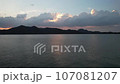 山陰海岸國立公園久美濱灣美麗的夜景無人機航拍 107081207