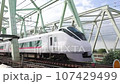 鉄道　常磐線　E657系　特急電車　鉄橋通過　音声あり 107429499
