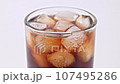 Ice Cubes in Coke Soda Drink 107495286