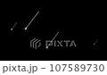 meteor shower animation 107589730