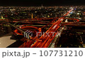 東大阪市役所で撮影した東大阪ジャンクションの夜景 107731210