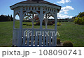 Pan From a Small Gazebo on Scenic Country Land 108090741
