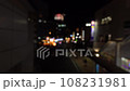 Night view of Kawagoe Station, Saitama Prefecture at night 108231981