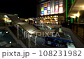 East exit rotary in front of Kawagoe Station, Saitama Prefecture when returning home at night 108231982