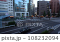 Shinjuku road in autumn evening 108232094
