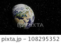 Earth rotation 60fps 10 seconds loop 108295352