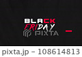 Black friday video with black background for black friday season and event (Black friday) 108614813