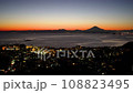 Hayama night view and Mt. Fuji 108823495