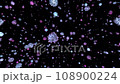Purple asteriod field black motion background  108900224
