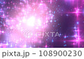 Sparkling swirly stars tunnel motion background  108900230