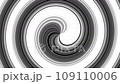 A mesmerizing black and white spiral spins hypnotically. The vibrant hues of red, orange, yellow, green, blue, and purple blend seamlessly as they twist inward, creating an entrancing optical illusion 109110006