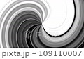 A mesmerizing black and white spiral spins hypnotically. The vibrant hues of red, orange, yellow, green, blue, and purple blend seamlessly as they twist inward, creating an entrancing optical illusion 109110007