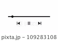 Seek bar control bar music/video player playback 109283108