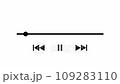 Seek bar control bar music/video player playback 109283110