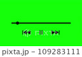 Seek bar, control bar, music/video player, playback, chromakey 109283111