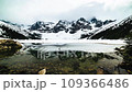 Frozen Lake Morskie Oko or Sea Eye Lake in Poland at Winter. 109366486