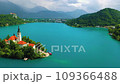 Aerial view of Lake Bled 109366488
