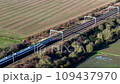 UK Cross Country Train From London Aerial View 109437970