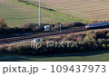 UK Cross Country Train From London Aerial View 109437973
