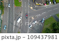 Road Junction and Traffic Light System in the UK 109437981