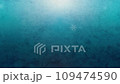 Opening background video with falling snowflakes on a blue watercolor background 109474590