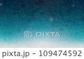 Opening background video with falling snowflakes on a blue watercolor background 109474592