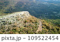 Drone view of the green Montenegro mountains 109522454