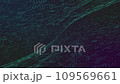 abstract binary particle blur digital code effect animation 109569661