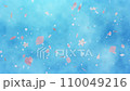 背景動画-青空に桜吹雪と紙吹雪-01 110049216