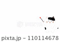 Cat explaining using explanation stick Loop animation 110114678