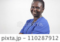 young woman nurse standing arms crossed with stethoscope in the neck smiling young woman nurse standing arms crossed with stethoscope in the neck smiling 110287912