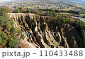 【徳島県阿波市】阿波の土柱　波濤嶽【ドローン空撮】 110433488