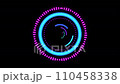 Circle wave technology background, stock video 110458338