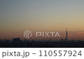 東京の夜明け 110557924
